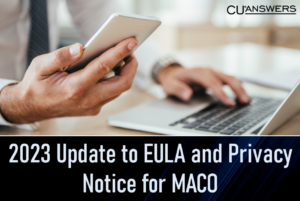 2023 Update to EULA and Privacy Notice for MACO