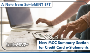 A Note from SettleMINT: New MCC Summary Section for Credit Card e-Statements