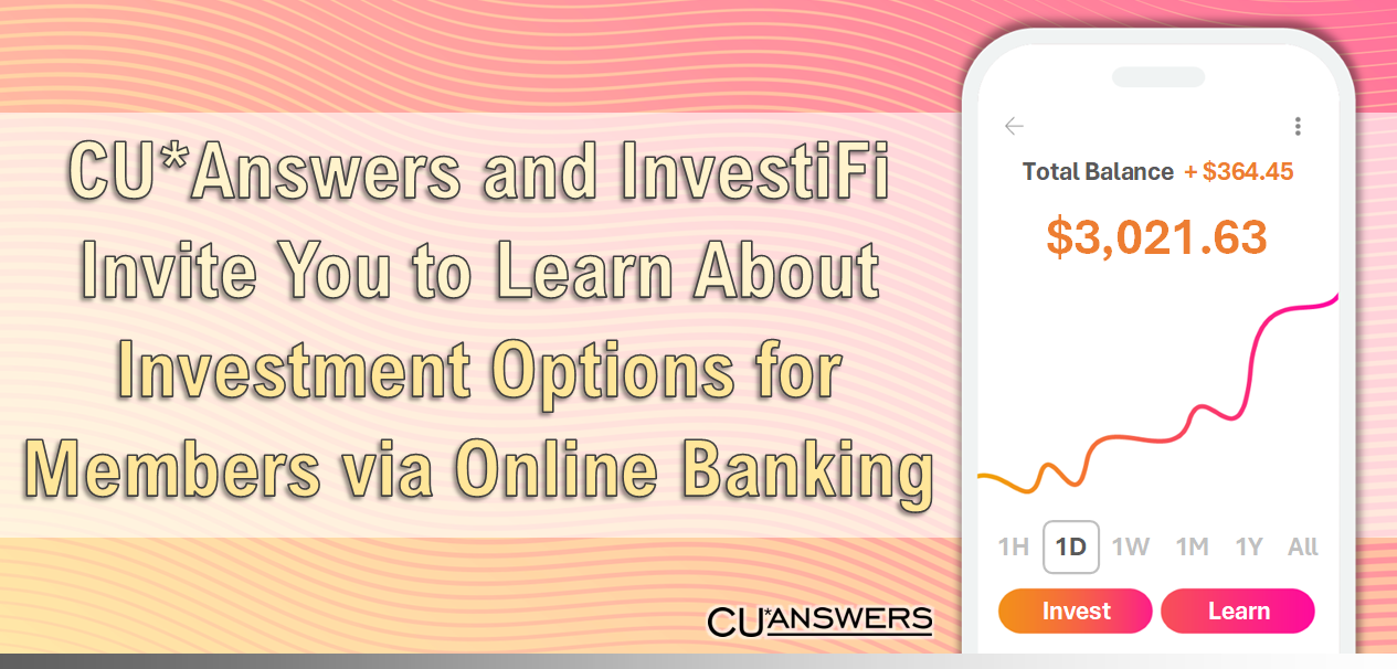 Cu*answers And Investifi Invite You To Learn About Investment Options 