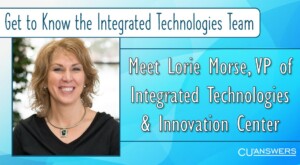 Get to Know the Integrated Technologies Team – Meet Lorie Morse