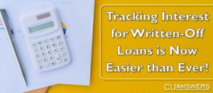 Tracking Interest for Written-Off Loans is Now Easier than Ever!