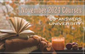 Take a Look at the CU*Answers University Courses for November!