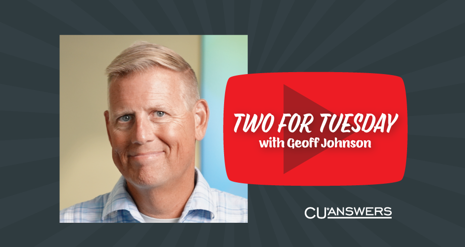 Click to watch Geoff Johnson's Two for Tuesday Video